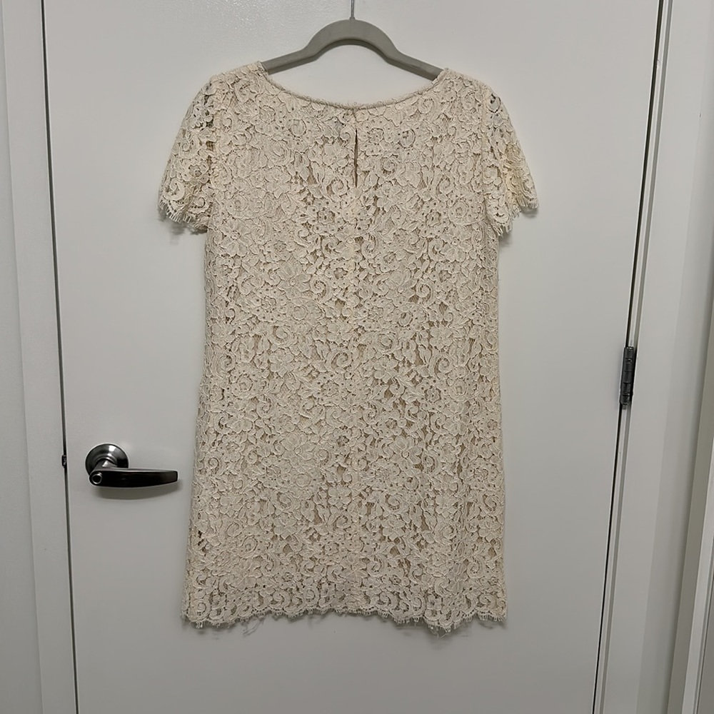 Zara cream colored lace dress - Picture 2 of 5
